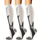 Premium Knee-High Compression Socks- 3 set