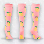 Tropical Fruit Compression Socks
