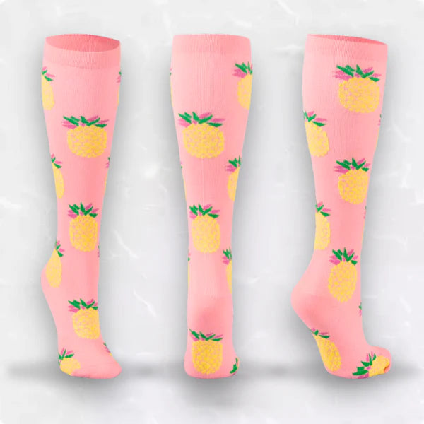 Tropical Fruit Compression Socks