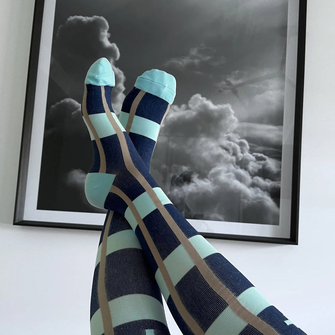 legant Striped Compression Socks for Everyday Comfort