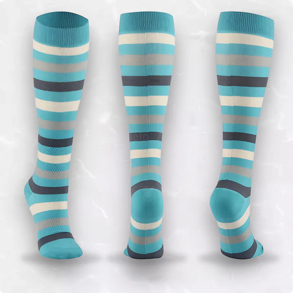 Premium Striped Compression Socks