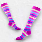 Premium Striped Compression Socks