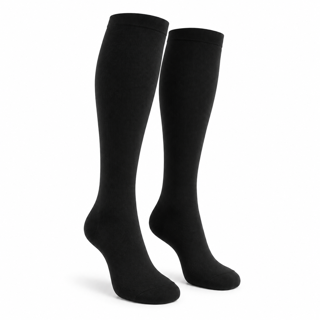 Classic Black Compression Socks