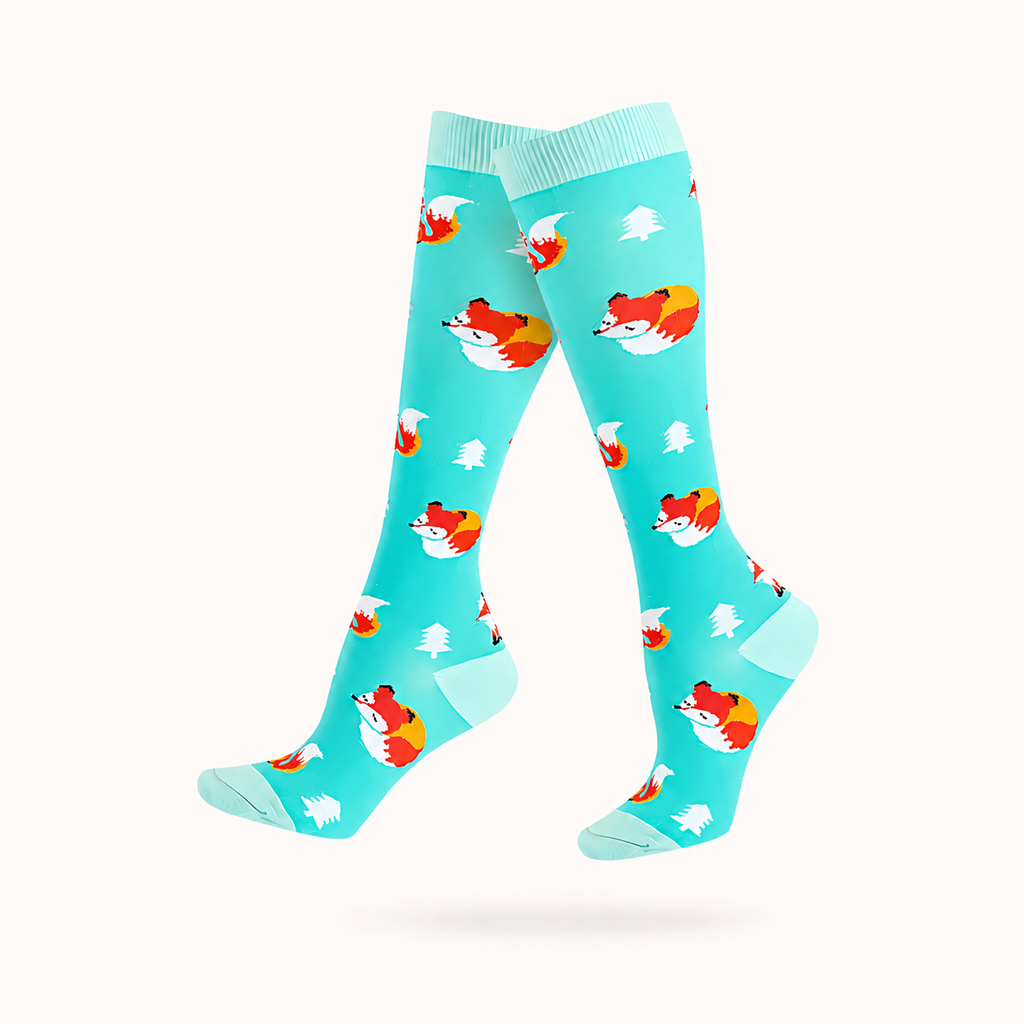 Fox Forest Compression Socks