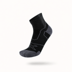 Performance Ankle Compression Socks with Arch Support, Breathable Cushioning & Reinforced Heel/Toe