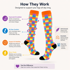 RetroPop Compression Socks