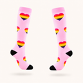 Pride Heart Compression Socks