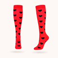 CupidFit Heart Compression Socks