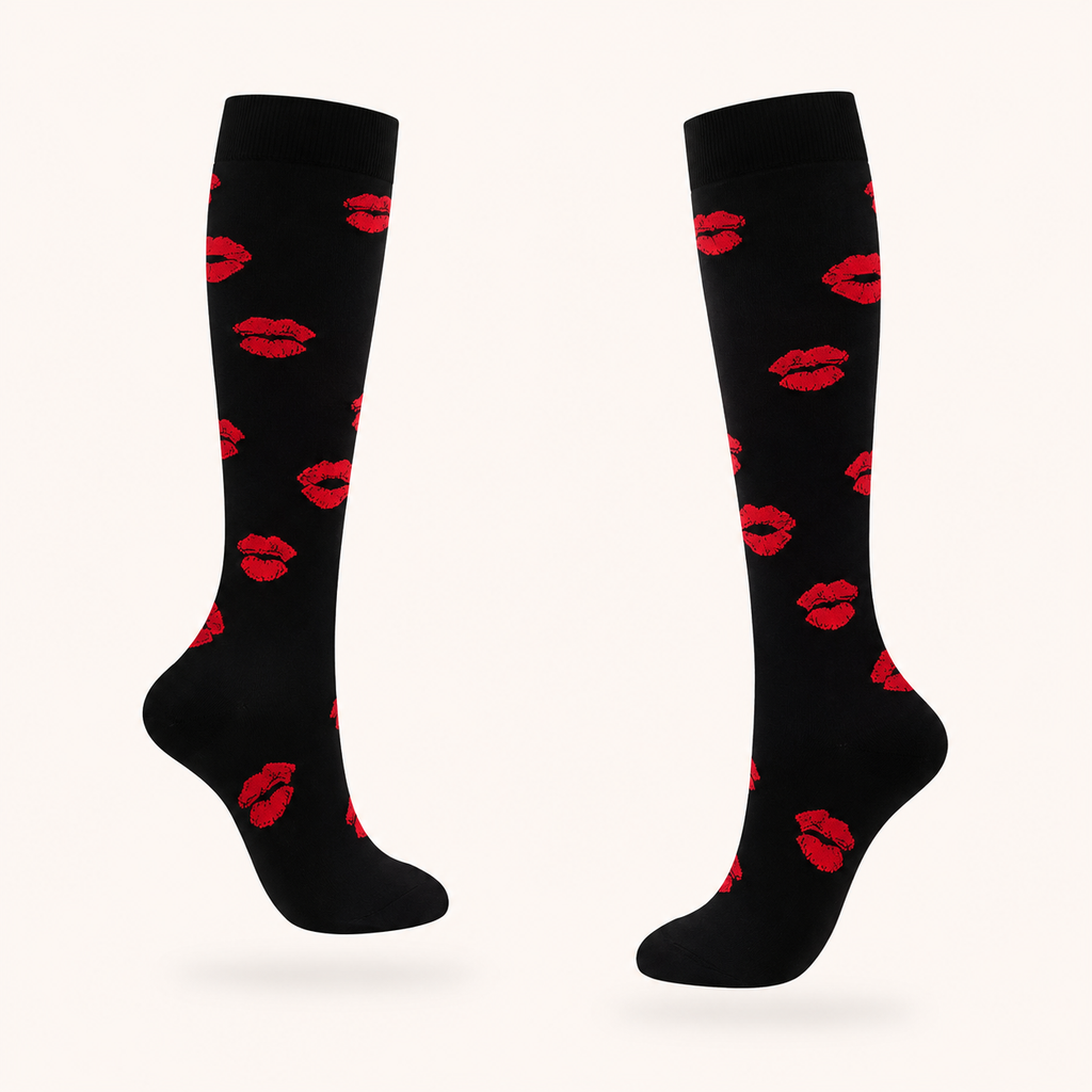 KissPrint Compression Socks