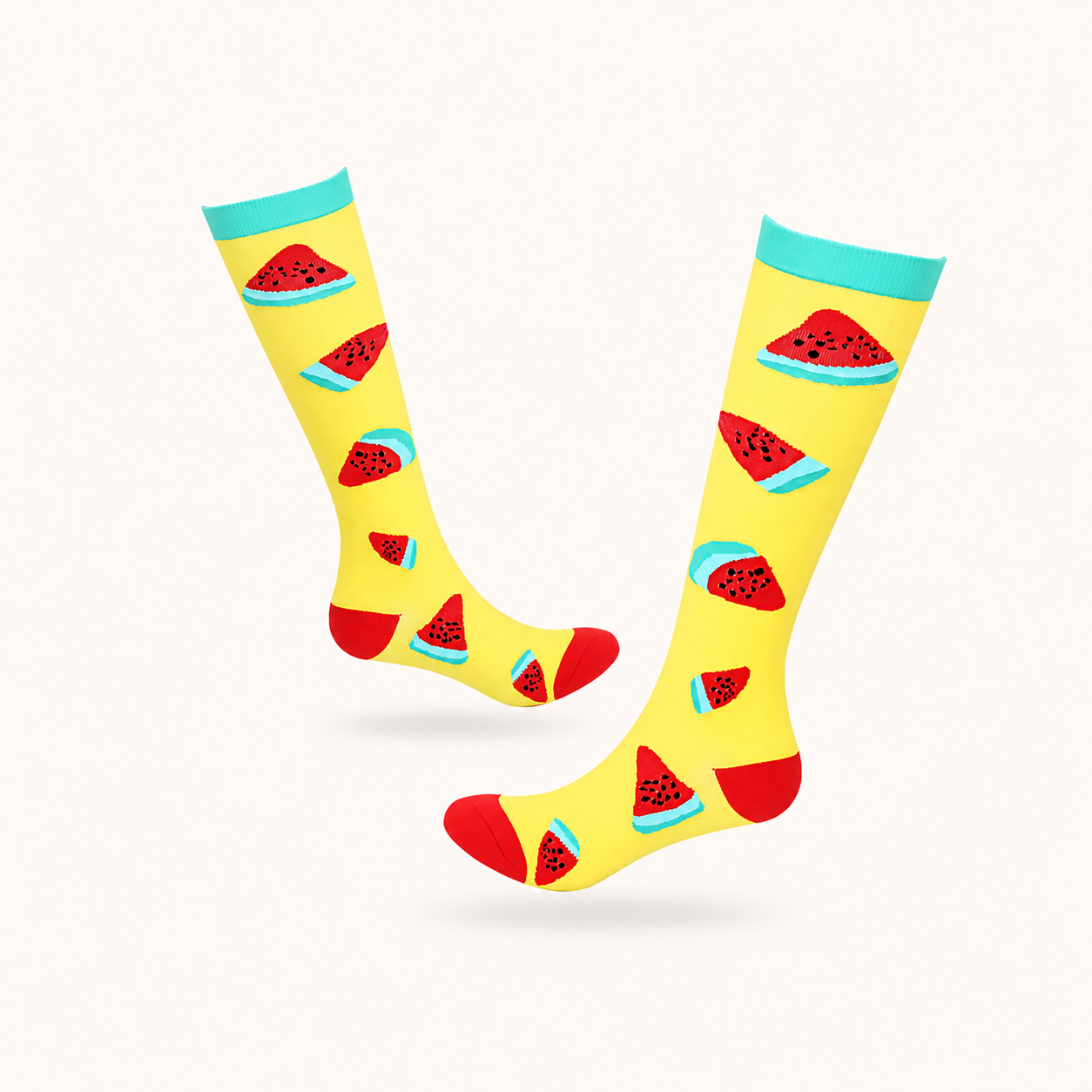 Tropical Fruit Compression Socks