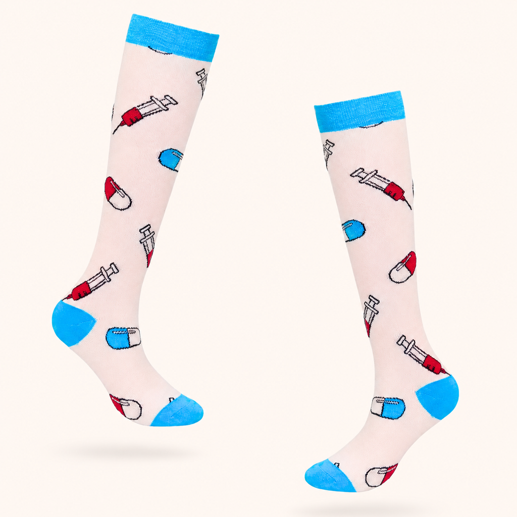 Medical Syringe & Capsule Compression Socks