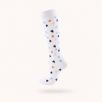 Sweetheart Print Compression Socks