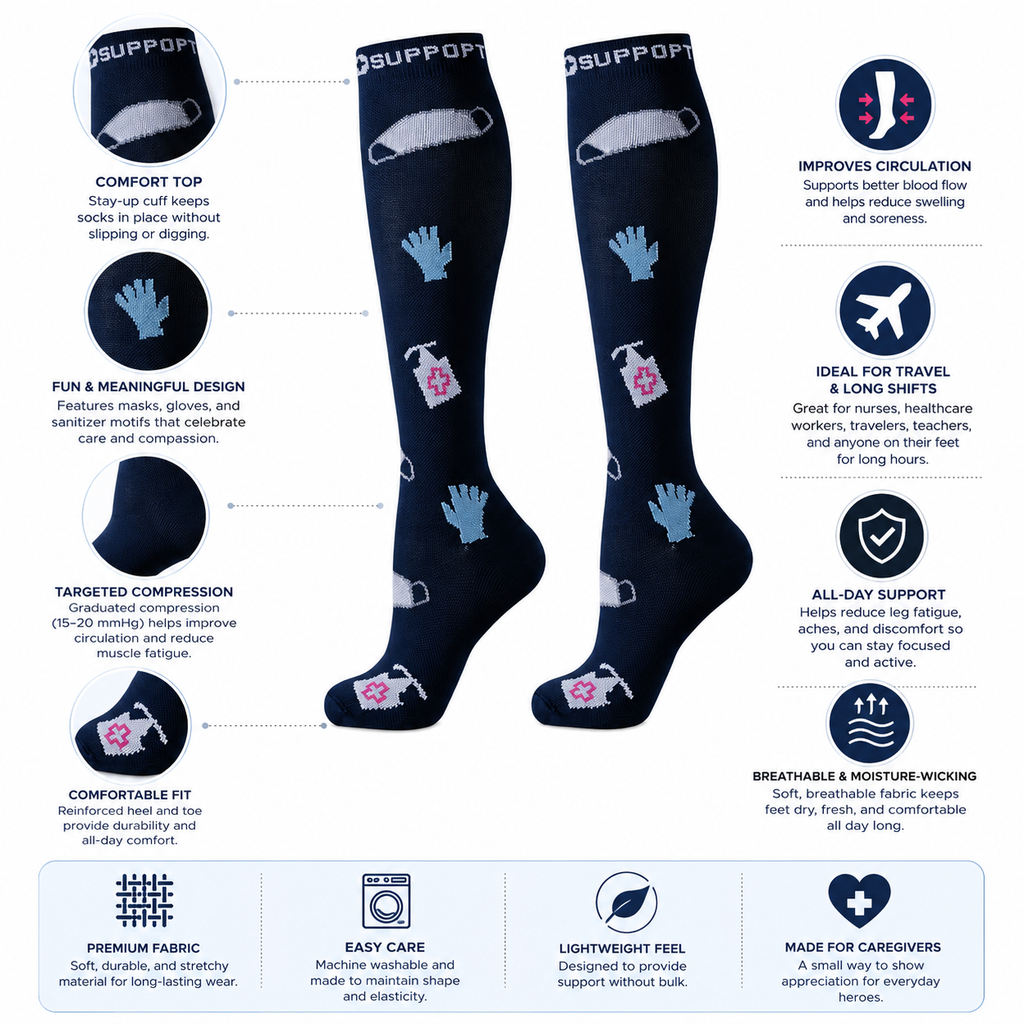 Healthcare Essentials Compression Socks