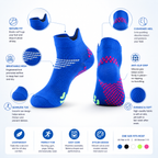 SportFlex Compression Socks – Colorful Running Edition