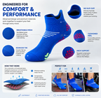 SportFlex Compression Socks – Colorful Running Edition