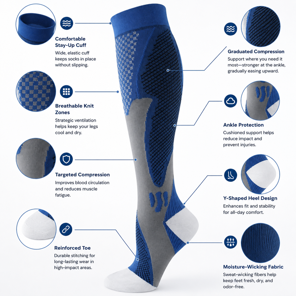 Elite Performance Compression Socks