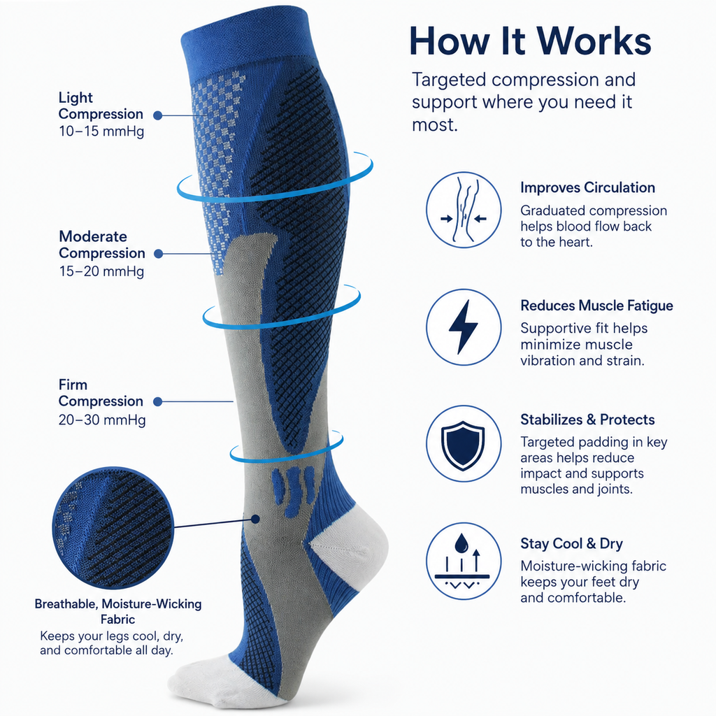 Elite Performance Compression Socks