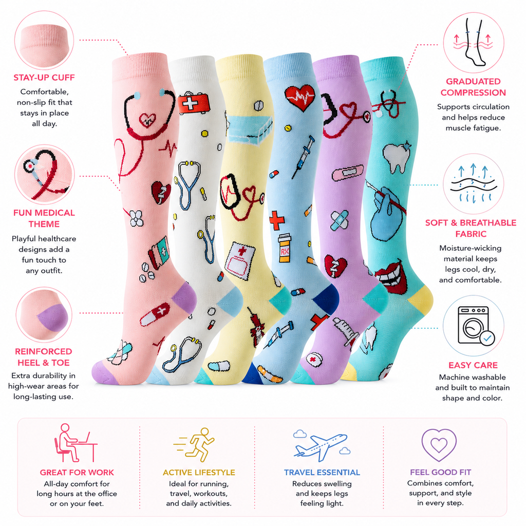 Care Crew Compression Socks