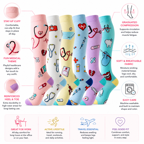 Care Crew Compression Socks