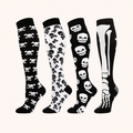 Skull Vibes Compression Socks