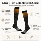Gradient Compression Socks