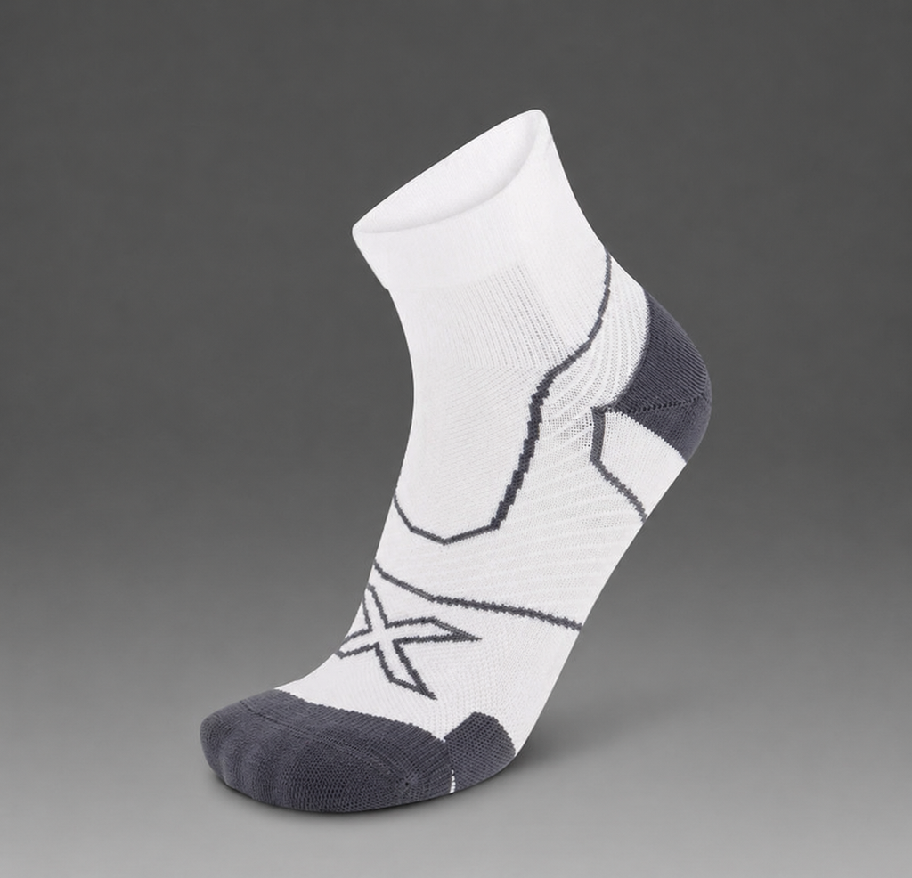 Performance Ankle Compression Socks with Arch Support, Breathable Cushioning & Reinforced Heel/Toe