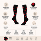 KissPrint Compression Socks