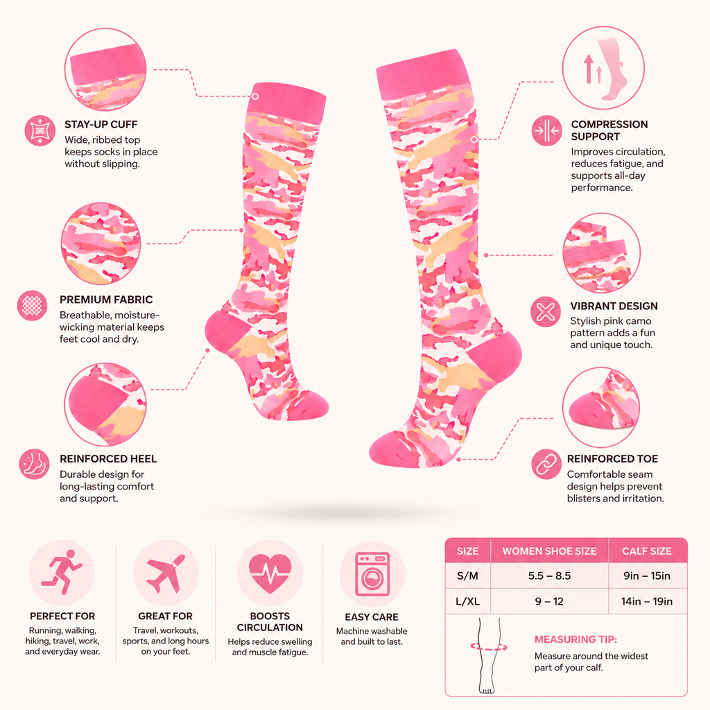 ActiveCamo Compression Socks