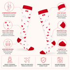 Heartbeat Comfort Compression Socks