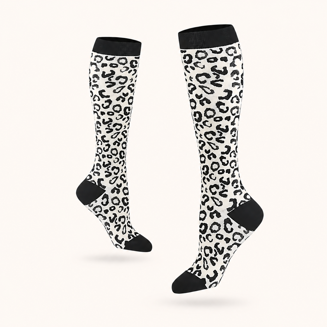Snow Leopard Compression Socks