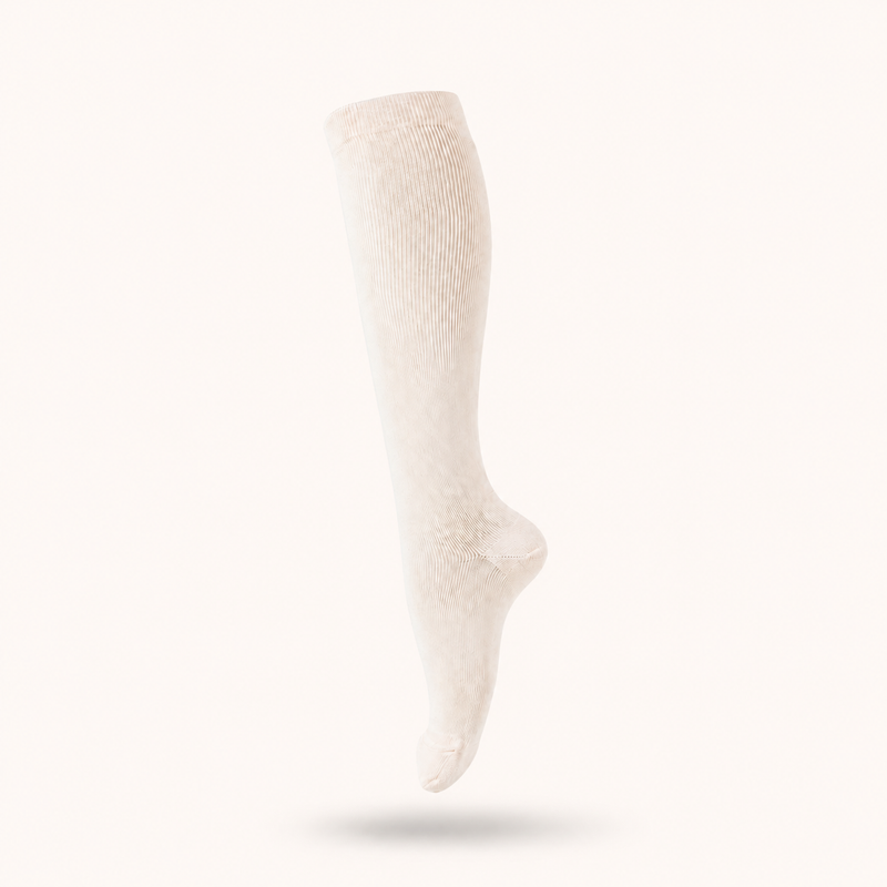3-Pack Knee High Compression Socks for Women – Breathable Support Fit