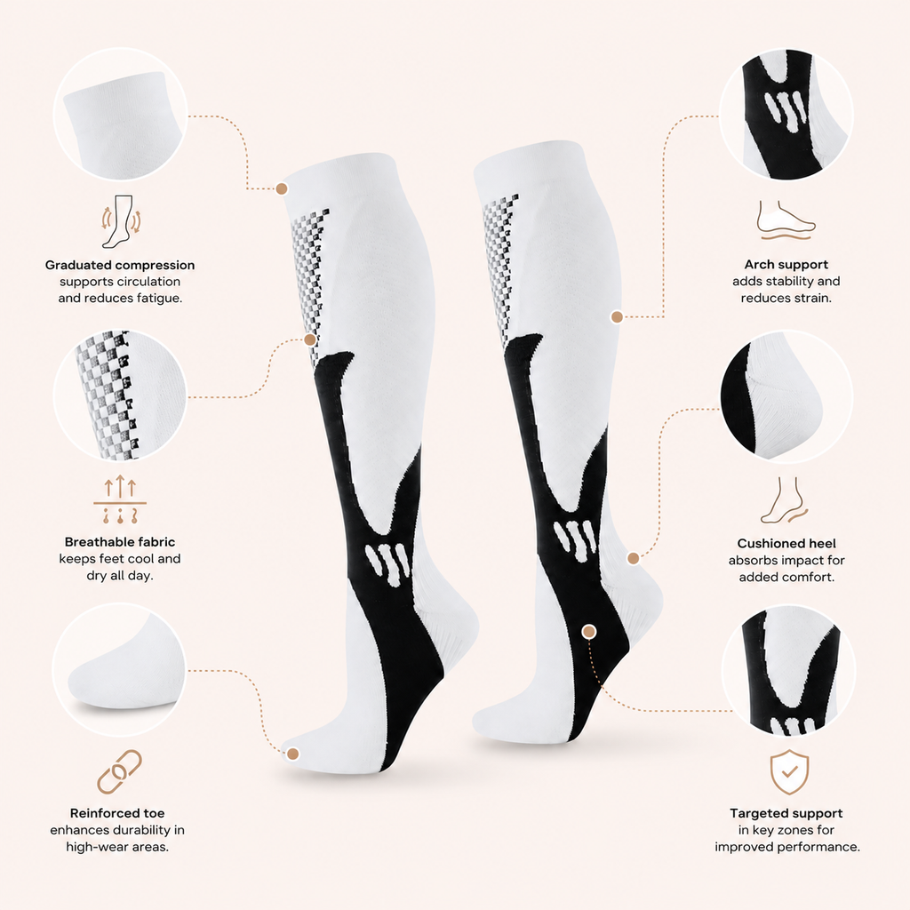 Elite Sport Compression Socks