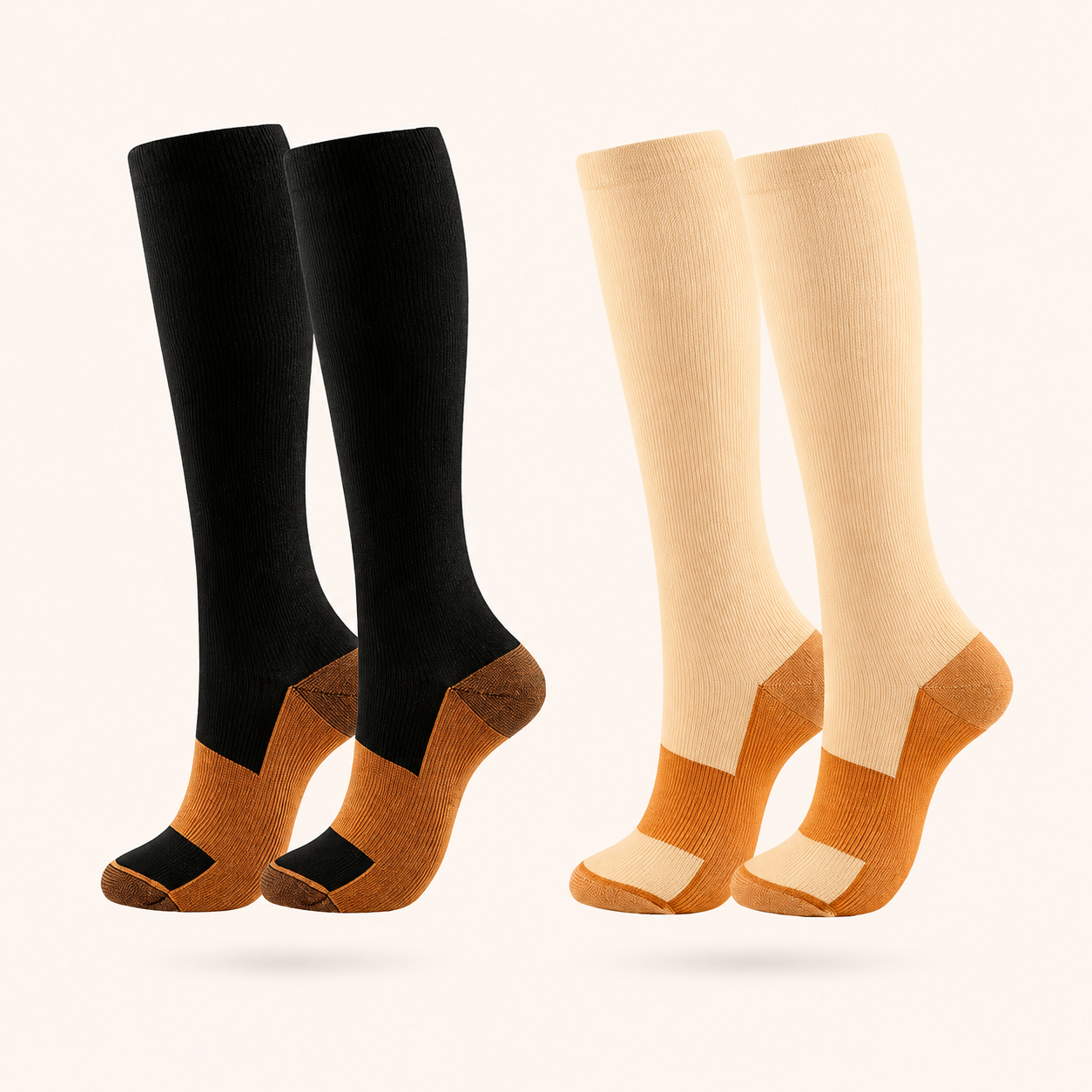 Moisture-Wicking Compression Socks