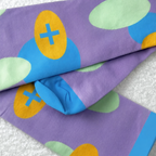 Colorful Patterned Compression Socks – Knee-High Support for Circulation & Comfort