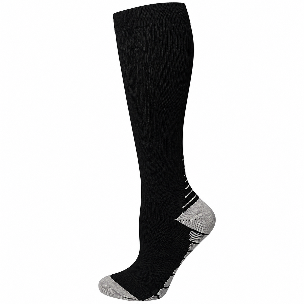 Knee-High Compression Socks for Everyday Leg Support & Comfort