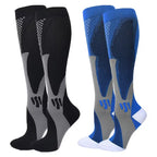 Performance Athletic Compression Socks – Knee High Support for Running, Recovery & Circulation