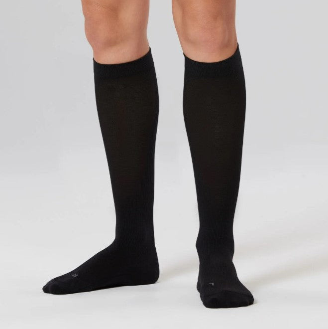 Graduated Knee-High Compression Socks for Leg Support, Circulation & All-Day Comfort