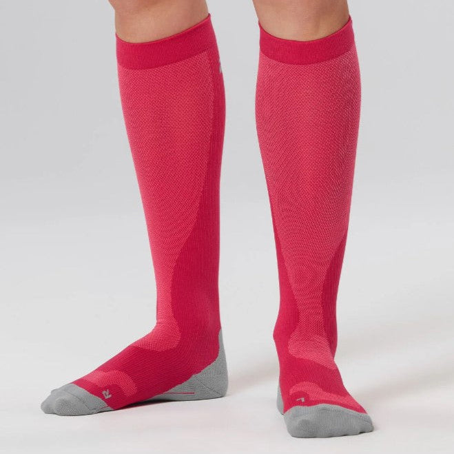 Graduated Knee-High Compression Socks for Leg Support, Circulation & All-Day Comfort