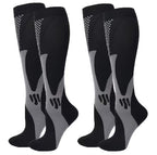 Performance Athletic Compression Socks – Knee High Support for Running, Recovery & Circulation