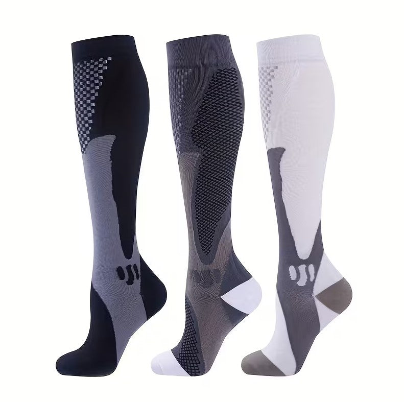 Breathable Compression Socks for All-Day Comfort – Sports & Recovery Knee High Socks