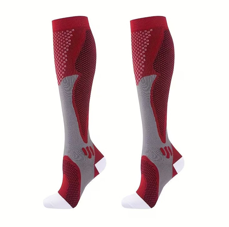 Breathable Compression Socks for All-Day Comfort – Sports & Recovery Knee High Socks