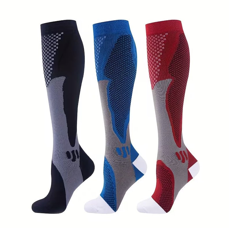 Breathable Compression Socks for All-Day Comfort – Sports & Recovery Knee High Socks