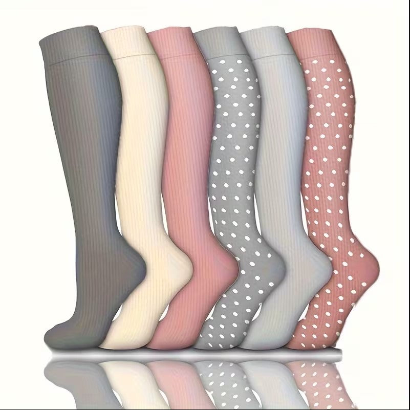 Vibrant Compression Socks – Stylish & Supportive Legwear