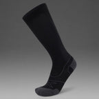 Performance Compression Socks with Cushioned Support and Sleek Athletic Design