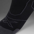 Performance Compression Socks with Cushioned Support and Sleek Athletic Design