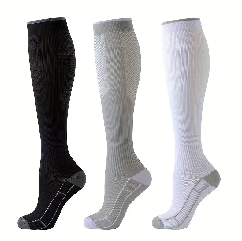 Premium Compression Socks – Breathable Support for Running, Travel, and Everyday Comfort