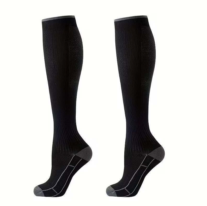 Premium Compression Socks – Breathable Support for Running, Travel, and Everyday Comfort