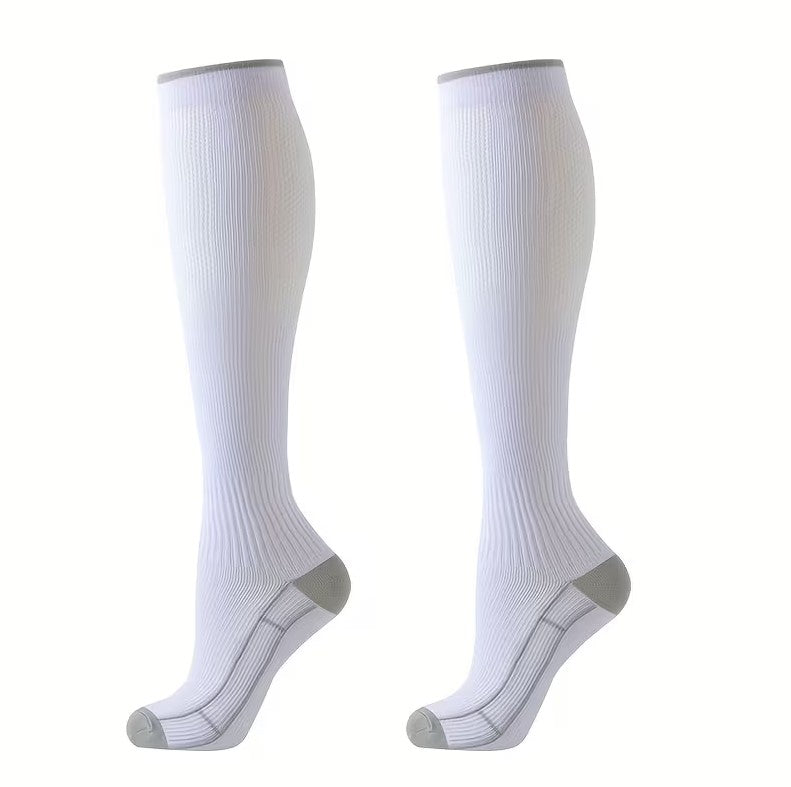 Premium Compression Socks – Breathable Support for Running, Travel, and Everyday Comfort