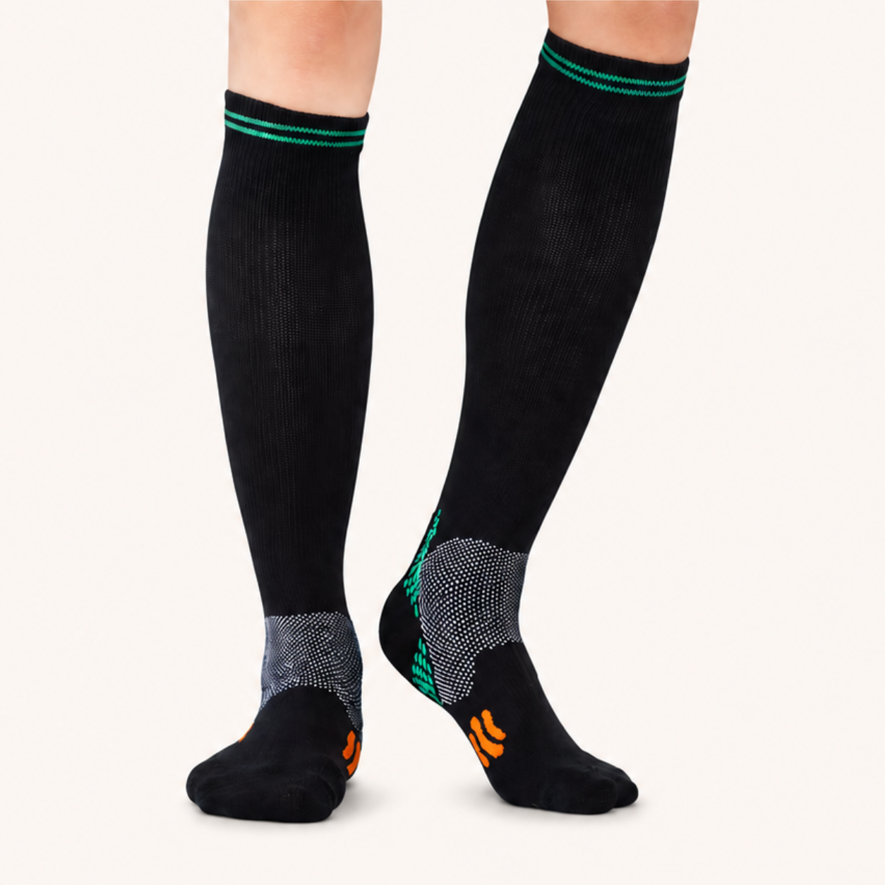 Premium Compression Athletic Knee-High Socks