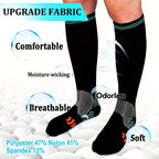 Premium Compression Athletic Knee-High Socks